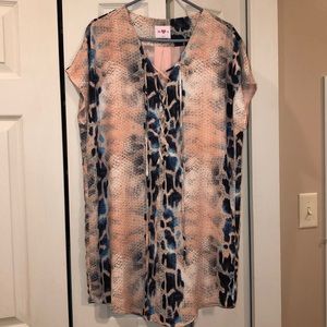 Buddy Love dress with lace up front